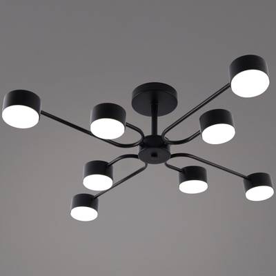 03708-0.3-08 BK GX53 светильник потолочный