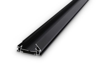 Корпус в натяжной потолок для накладного шинопровода Standard 220V GL7132 BK черный 3000*62*30