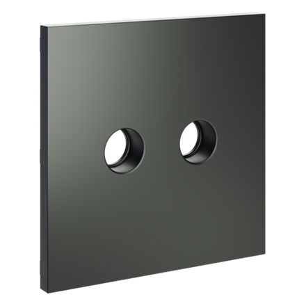 VLS001606 Накладка для розетки телевизионной оконечной TV+SAT, S70 (титан). (ТМ Maytoni)