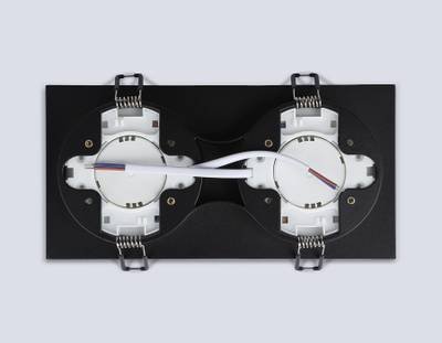 Светильник встраиваемый TN6712/2 BK черный IP44 GX53/2 max 15W 210*105*45