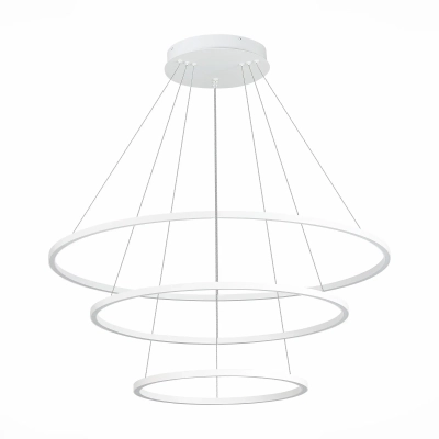 ST605.503.114 Cветильник подвесной SMART ST-Luce Белый/Белый LED 1*114W 2800-6500K