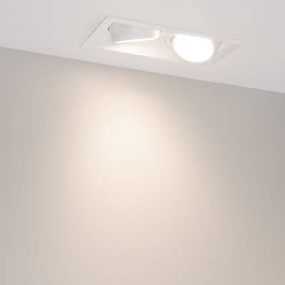 Светильник MS-VORTEX-BUILT-S250x140-2x30W Day4000 (WH-WH, 50 deg, 230V) (Arlight, IP20 Металл, 5 лет)