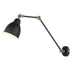 Бра Arte Lamp BRACCIO A2055AP-1BK, 1хE27