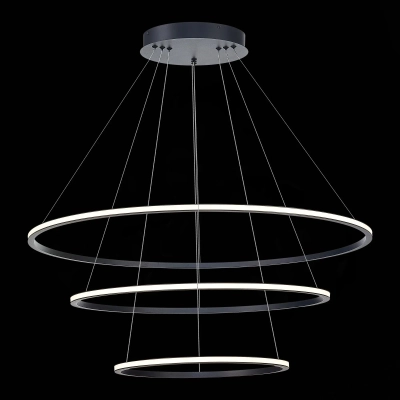 ST604.443.114 Светильник подвесной ST-Luce Черный/Белый LED 1*114W 4000K