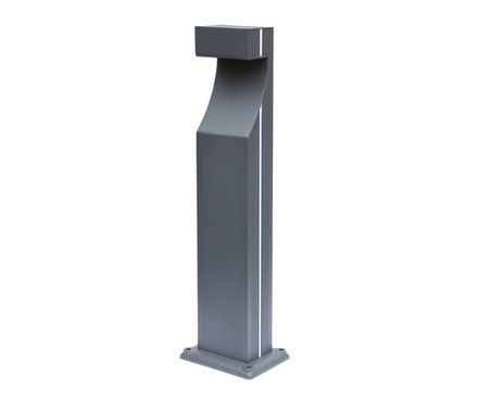 09205-F(220V),16(RGB) Светильник уличный Келси серый 220V w13*8,5 h80 Led 6W (4000K) c пультом ДУ, Декоративная подсветка RGB.