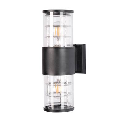 Уличный настенный светильник Arte lamp TOKYO A5315AL-2BK, 2хE27