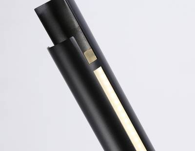 Светильник светодиодный напольный TN71344 BK черный LED 10W 4200K D60*900