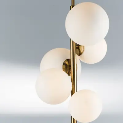 815053 Люстра CROCO 5х40W E14 ЛАТУНЬ Lightstar