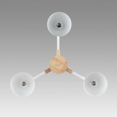 8095/3C MODERNI LN25 268 белый/белый металл, дерево/металл Люстра потолочная Е27 3*60W 220V COLANGE