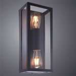 Уличный настенный светильник Arte Lamp BELFAST A4569AL-2BK, 2хE27