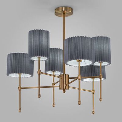 Умный потолочный светильник 60162/6 латунь