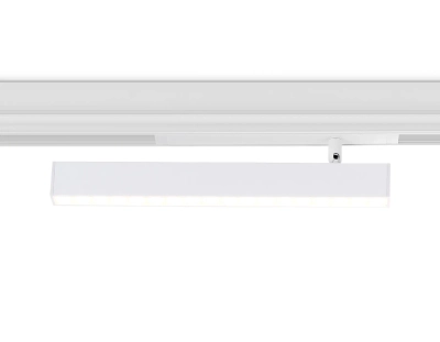 Светильник светодиодный диммируемый для шинопровода Magnetic 220V GL1351 WH белый IP20 18W 3000K-6400K 24° 342*25*112 (Без ПДУ)