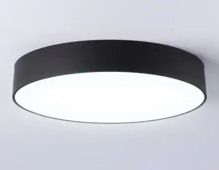 Светильник светодиодный потолочный FV5534 BK черный LED 60W 4200K D500*58 (Без ПДУ)