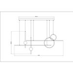 Подвесной светильник Arte Lamp POLARIS A2610SP-85BK, 1хLED