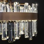 Подвесной светодиодный светильник с хрусталем 417/1, LED