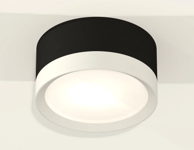 Комплект накладного светильника XS8102001 SBK/SWH черный песок/белый песок GX53 (C8102, N8112)