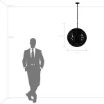 727081 Люстра VERONA 8х40W E14 ЗОЛОТО/ПРОЗРАЧНЫЙ Lightstar