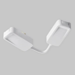 Коннектор питания угловой встраиваемый 6см Radity белый, TRA084CPC-W-12. TM Maytoni