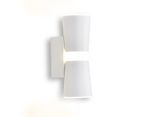 Настенный светодиодный светильник FW195 WH/S белый/песок LED 3000K 12W 70*200*100