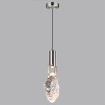 6696/5L MIDCENT ODL24 339 Подвесной светильник матовый никель/металл/стекло IP20 LED 5W 200Лм 3000K LIA