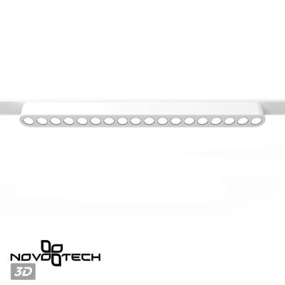 359245 SHINO NT23 047 белый Трековый светильник для низковольтного шинопровода IP20 LED 18W 48V 1710Лм 3000К SMAL