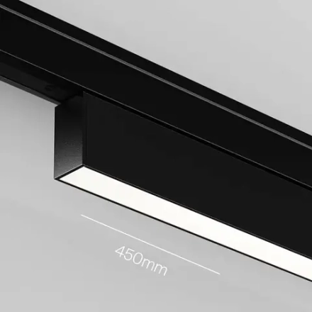 Трековый светильник Базис / Basis Levity 4000К 12Вт 100°, TR192-1-12W4K-B. TM Maytoni