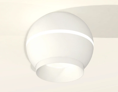 Комплект накладного светильника XS1101010 SWH белый песок MR16 GU5.3 LED 3W 4200K (C1101, N7030)