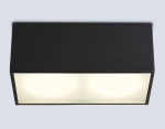 Светильник накладной TN6535/2 BK черный IP44 GX53/2 200*100*80