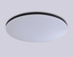 Потолочный светодиодный светильник с Wi-Fi Яндекс Алисой/Tuya/Smart Home/Alexa FZ2005 BK черный IP54 25W 3000K-6500K+RGB D370*55 (ПДУ ИК)