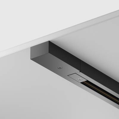 Шинопровод 1м Unity накладной/подвесной черный, TRX001-111B. TM Maytoni