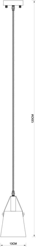 Подвесной светильник Arte Lamp THOMAS A7032SP-1WH, 1хE27