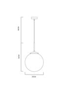 Подвесной светильник Arte Lamp VOLARE A1563SP-1CC, 1хE27
