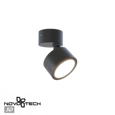 359589 STREET NT25 694 черный Светильник ландшафтный светодиодный IP65 LED 12W 4000К 100-240V FOCUS