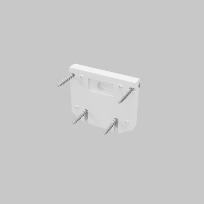Торцевая заглушка для демпферного шинопровода, белая, 1шт., TRA034D-EC-422W. TM Maytoni
