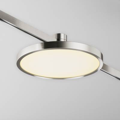 Трековый светильник Plato Flarity 3000K 10Вт 120° TR153-1-10W3K-PT. TM Maytoni