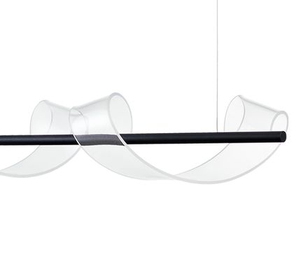 08042-2AS,19 Подвес Илина черный w90*20 h150 Led 28W (4000K)