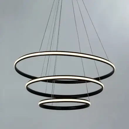 Подвесная люстра Arte Lamp MERIDIANA A2198SP-3BK, 1хLED
