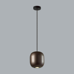 5060/1DA PENDANT ODL24 377 коричн./черный/металл Подвес GU10 LED 4W COCOON