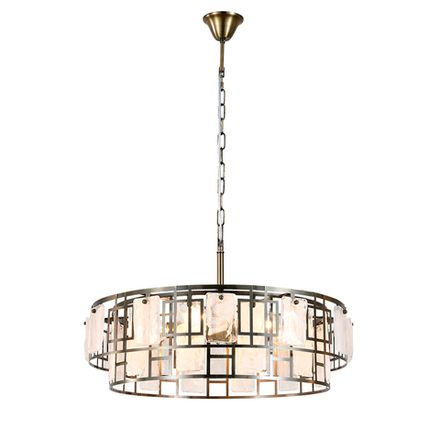 Подвесной светильник Escada 2131/6S E14*40W Antique brass