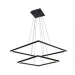 08229,19(4000K) Люстра Альтис черный h200 w80+60 Led 86W (4000K)