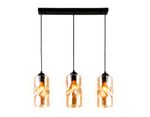 Подвесной светильник TR3556/3 BK/TI черный/янтарь E27 max 40W 570*110*1200