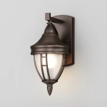 Уличный настенный светильник (бра) Риволи / Rivoli E27х1 60Вт IP44, O027WL-01B. TM Maytoni