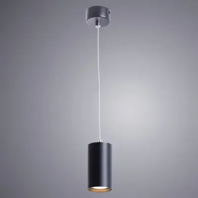 Точечный подвесной светильник Arte Lamp CANOPUS A1516SP-1BK, 1хGU10