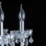 Citilux Финка CL353161 Люстра стеклянная подвесная Белая