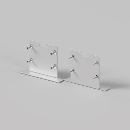 Комплект заглушек (для профиля 50×35) 2 шт., ALM-5035T-S-EC 642034. TM Maytoni