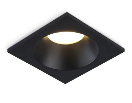 Светильник встраиваемый IP65 TN1190 BK черный GU5.3 IP65 87*87*44