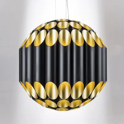 720807 Люстра SIENA 80х40W G9 ЧЕРНЫЙ/ЗОЛОТО Lightstar