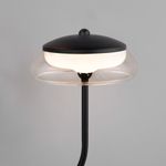 Настенный светильник со стеклянным плафоном 50388/2 LED черный