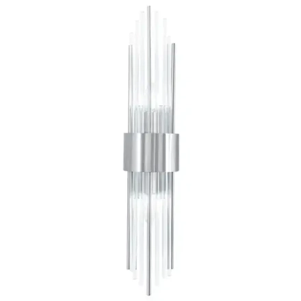 Бра Crystal Lux ATENTO AP2 CHROME/TRANSPARENTE 0191/402