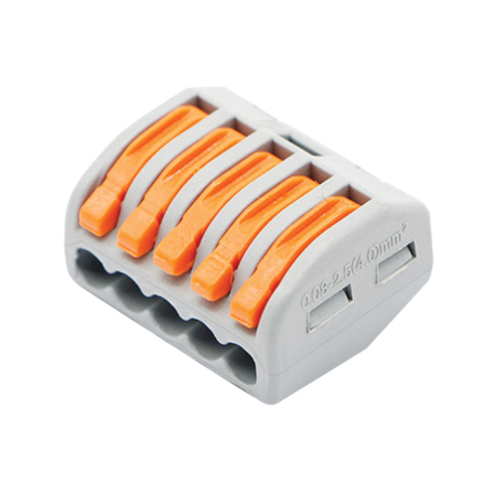 Клемма строительно-монтажная СМК 222-415 (уп.25шт) IN HOME 4690612027241